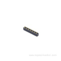 2.0mm Pitch Female header Connector Single Row Straight H2.2mm 1*7P